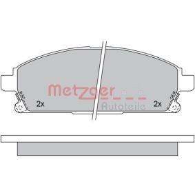 Acquista Kit pastiglie freni da METZGER 1170159 a buon mercato per soli 17,86 €