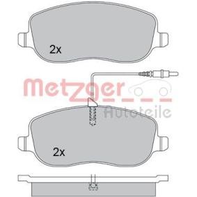 Achetez des Plaquettes de frein METZGER 1170232 à prix pour 44,58 €