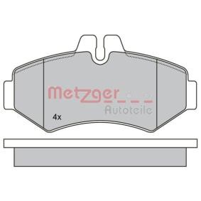 Köp Bromsbelägg från METZGER på nätet till LT 28-46 II Flak / Chassi (2DC, 2DF, 2DG, 2DL, 2DM) till schyssta priser