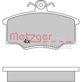 Bremsbeläge von METZGER 1170350