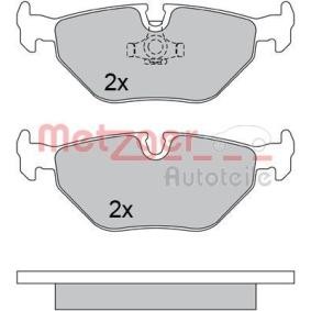 Acquista Kit pastiglie freni da METZGER 1170371 a buon mercato per soli 28,13 €