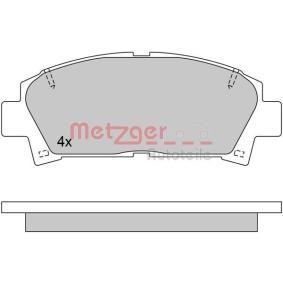 Köp Bromsbelägg av METZGER 1170398 till det låga priset 471,79 kr