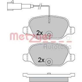 Bremsbeläge für ABARTH von METZGER