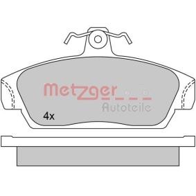 Achetez des Plaquettes de frein METZGER 1170514 à prix pour 45,08 €