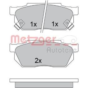 Acquista Kit pastiglie freni da METZGER 1170527 a buon mercato per soli 28,37 €