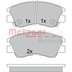Acquista Kit pastiglie freni da METZGER 1170600 a buon mercato per soli 35,80 €