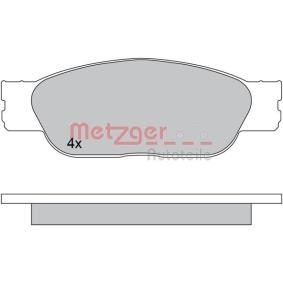 Comprar Juego de pastillas de freno de METZGER 1170610 a bajo precio de 43,14 €