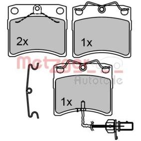 Acquista Kit pastiglie freni da METZGER 1170664 a buon mercato per soli 51,27 €