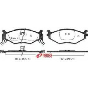 Achetez des Plaquettes de frein METZGER 1170731 à prix pour 55,39 €