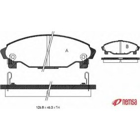 Bremsbeläge für DAIHATSU von METZGER