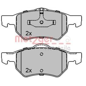 Achetez des Plaquettes de frein METZGER 1170756 à prix pour 48,78 €