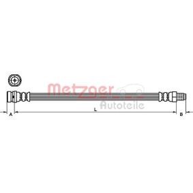Achetez des Flexible de frein METZGER 4111215 à prix pour 13,66 €