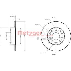 Bremsscheibe 6110030 für Octavia I Combi (1U5) für 17,56 CHF