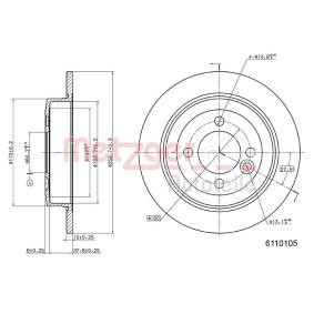 Bremsscheibe 6110105 für Cabrio (F57) für 21,53 CHF