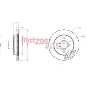 Bremsscheibe von METZGER