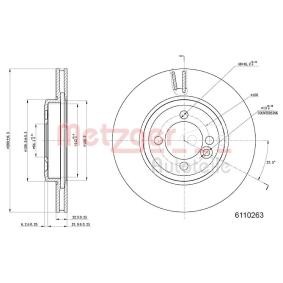 Bremsscheibe 6110263 für Cabrio (F57) für 27,00 CHF