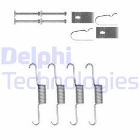 Compre Kit de acessórios, maxilas de travão de estacionamento da DELPHI LY1398 a um preço baixo por 38,83 €