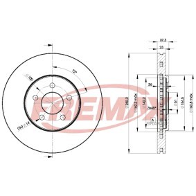 Bremsscheibe von FREMAX