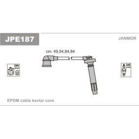 Compre Jogo de cabos de ignição da JANMOR JPE187 a um preço baixo por 32,47 €