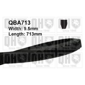 Achetez des Courroie trapézoïdale QUINTON HAZELL QBA713 à prix pour 8,36 €