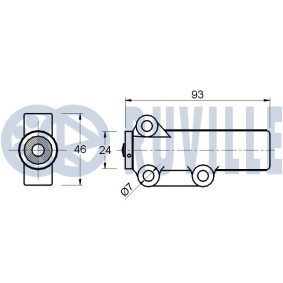Achetez des Kit de chaîne de distribution RUVILLE 3459046S à prix pour 143,03 €