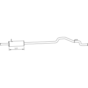 Endschalldämpfer 32315 von DINEX günstig für 81,35 € online kaufen