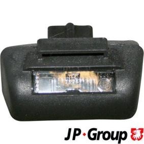 Kennzeichenbeleuchtung des Herstellers JP GROUP - Originalware Artikelnummer: 1595600100