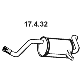 Endschalldämpfer 17.4.32 von EBERSPÄCHER günstig für 128,44 € online kaufen