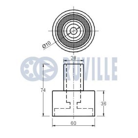 Compre Tensor de cadena de distribución de RUVILLE online para SRX a precios moderados