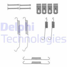 Compre Kit de acessórios, maxilas do travão da DELPHI LY1374 a um preço baixo por 16,59 €