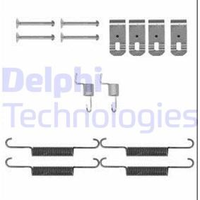 Compre Kit de acessórios, maxilas de travão de estacionamento da DELPHI LY1399 a um preço baixo por 12,12 €