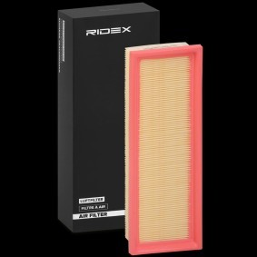 Luftfilter von RIDEX für CLIO II (BB0/1/2_, CB0/1/2_) günstig online kaufen