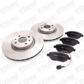 Comprar Kit de discos de freno y pastillas de STARK SKBK-1090152 a bajo precio de 88,62 €