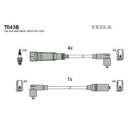 Compre Jogo de cabos de ignição da TESLA T043B a um preço baixo por 31,10 €