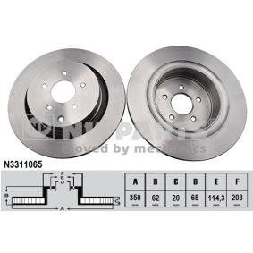 Comprar Disco de freno de NIPPARTS N3311065 a bajo precio de 71,99 €