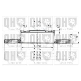 Comprar Disco de freno de QUINTON HAZELL BDC3771 a bajo precio de 33,72 €
