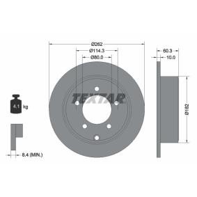 Comprar Disco de freno de TEXTAR 92202903 a bajo precio de 53,45 €