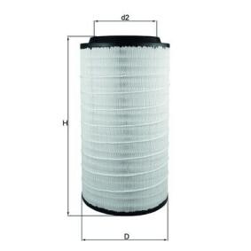 Luftfilter von MAHLE ORIGINAL LX 3889