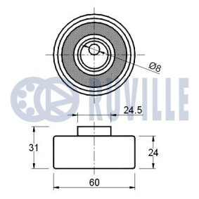 Comprar Tensor de cadena de distribución de RUVILLE 3453055 a bajo precio de 105,92 €