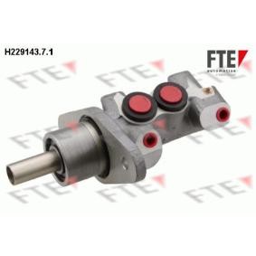 Comprar Cilindro principal de freno de FTE H229143.7.1 a bajo precio de 343,88 €