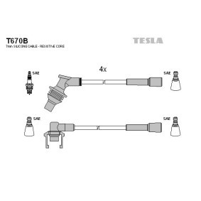 Køb Tændkabelsæt af TESLA T670B til den lave pris 187,13 DKK