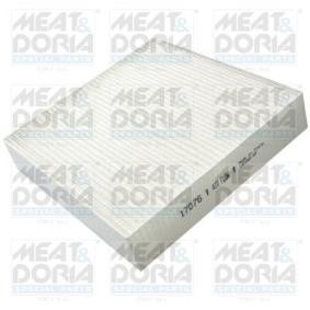 Achetez des Filtre d'habitacle MEAT & DORIA 17076 à prix pour 49,06 €