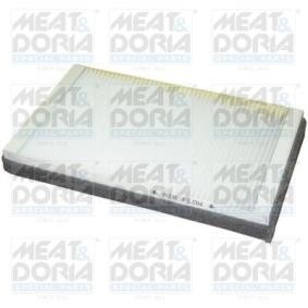 Achetez des Filtre d'habitacle MEAT & DORIA 17233 à prix pour 49,44 €