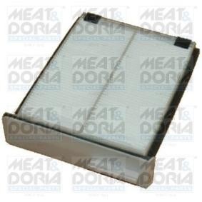 Achetez des Filtre d'habitacle MEAT & DORIA 17311F à prix pour 56,88 €