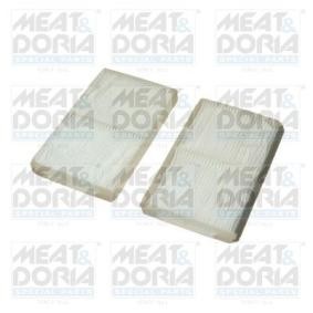 Achetez des Filtre d'habitacle MEAT & DORIA 17359F-X2 à prix pour 48,76 €