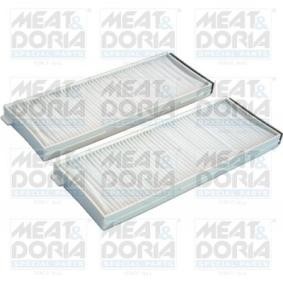 Achetez des Filtre d'habitacle MEAT & DORIA 17365F-X2 à prix pour 20,66 €