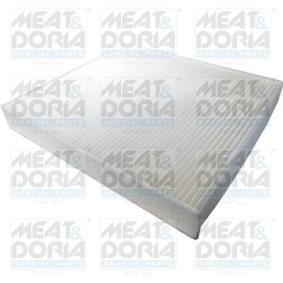 Achetez des Filtre d'habitacle MEAT & DORIA 17542 à prix pour 51,39 €