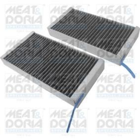 Achetez des Filtre d'habitacle MEAT & DORIA 17563K-X2 à prix pour 26,54 €