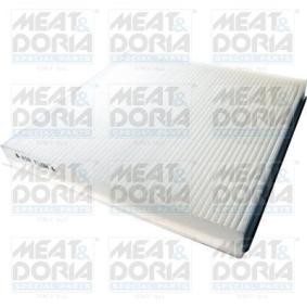 Achetez des Filtre d'habitacle MEAT & DORIA 17570 à prix pour 50,62 €