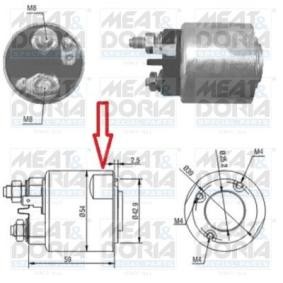 Magnetschalter, Anlasser 46086 DACIA DUSTER von MEAT & DORIA